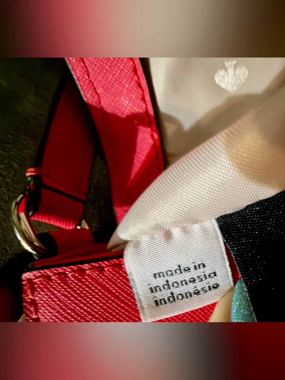 Kate Spade Hot Pink Saffiano Leather Crossbody Bag LIKE NEW - Picture 16 of 16